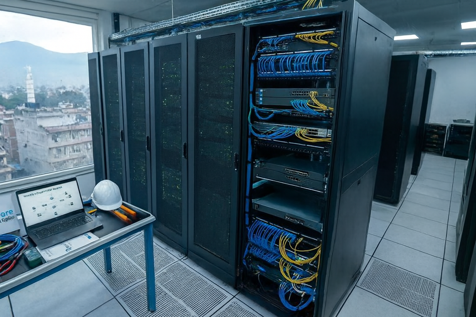 RevelCore Engineer installing server